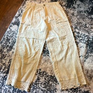 Free People crochet pants
